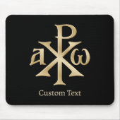 Tapis De Souris Chi Rho Christogram (Devant)