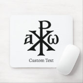 Tapis De Souris Chi Rho Christogram (Avec souris)