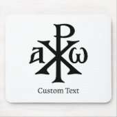 Tapis De Souris Chi Rho Christogram (Devant)