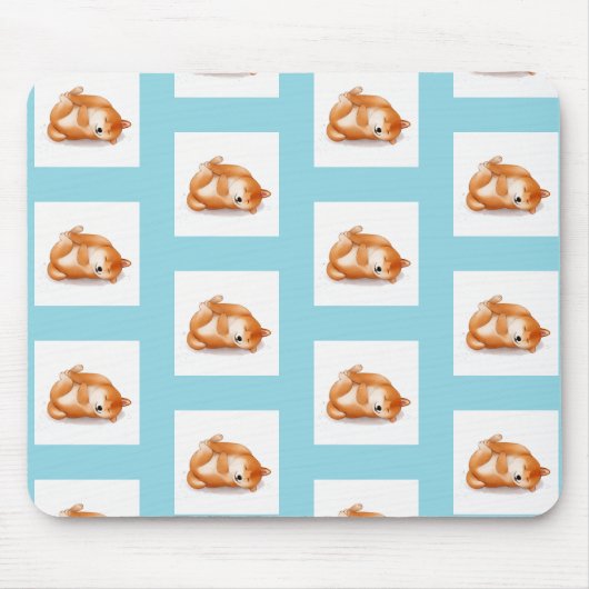 Tapis De Souris chiba inu chippies sur le pavé de souris motif arr (Devant)