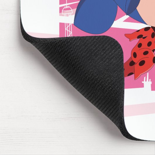 Tapis De Souris Chibi Ladybug à Paris (Coin)