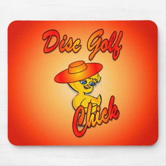 Tapis De Souris Chic de golf sur disque #5 (Devant)