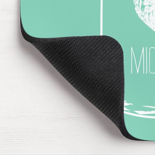 Tapis de souris chic de pot de maçon de pays (Coin)