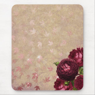 Tapis De Souris Chic Elegant Red Roses