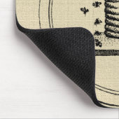 Tapis de souris chic minable de style (Coin)