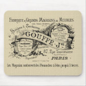 Tapis de souris chic minable de style (Devant)