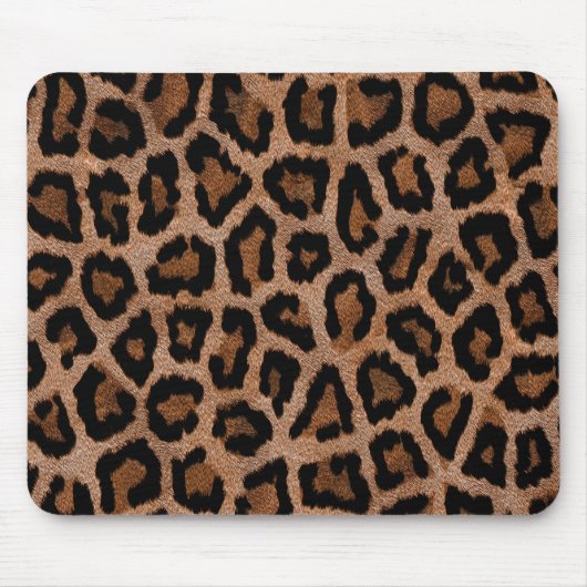 Tapis De Souris Chic Motif Leopard tendance (Devant)