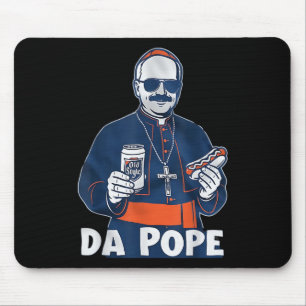 Tapis De Souris Chicago Da Pope Funny Humour catholique
