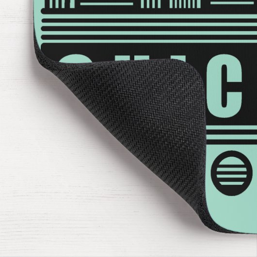 Tapis De Souris Chicago Illinois États-Unis (Coin)