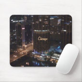 Tapis De Souris Chicago ! ! MA VILLE AIMABLE (Avec souris)