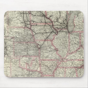 Tapis De Souris Chicago Milwaukee et St Paul Ry et connexions