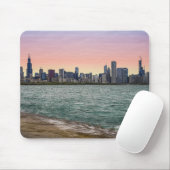 Tapis De Souris Chicago Skyline (Avec souris)