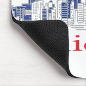 Tapis De Souris Chicago-Skyline (Coin)