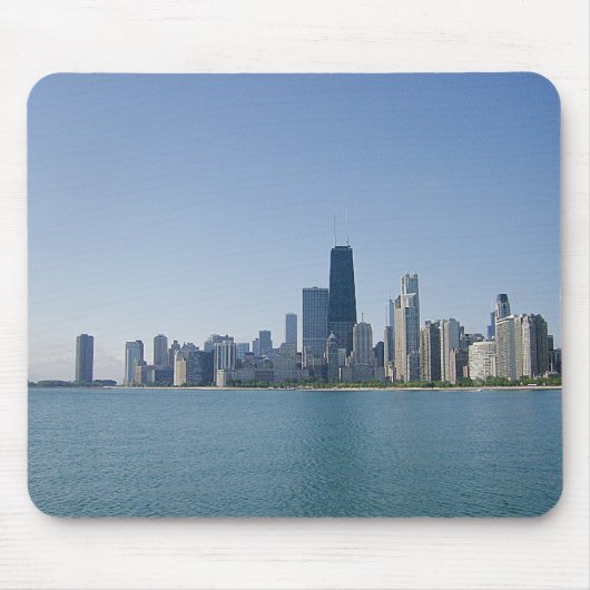 Tapis De Souris Chicago Sur Le Lac (Devant)