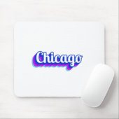 Tapis De Souris Chicago vintage (Avec souris)