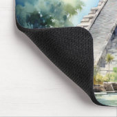 Tapis De Souris Chichen Itza, Mexique. (Coin)