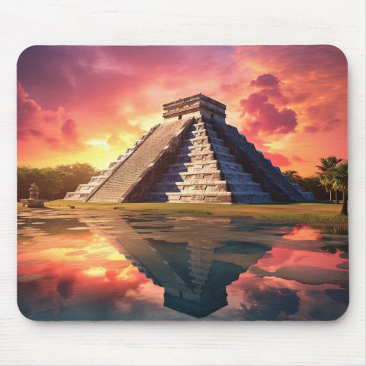 Tapis De Souris Chichen Itza, Mexique. (Devant)
