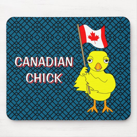 Tapis De Souris Chick canadien (Devant)