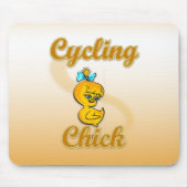 Tapis De Souris Chick cycliste (Devant)