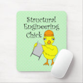 Tapis De Souris Chick d'ingénierie structurelle (Avec souris)