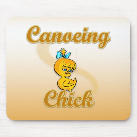 Tapis De Souris Chick en canoë (Devant)