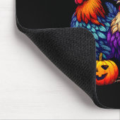 Tapis De Souris Chick Or Treat Funny Halloween Witch Soky Cute Chi (Coin)