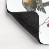Tapis De Souris Chickadee Noir-couvert, John Audubon (Coin)