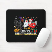 Tapis De Souris Chicken Halloween Thanksgiving Funny Happy Halloth (Avec souris)