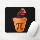 Tapis De Souris Chicken T And I Dont Care  (Avec souris)