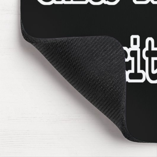 Tapis De Souris chics dig me cuz code écriture (Coin)