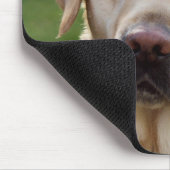 Tapis De Souris Chien à chiots du Labrador jaune - Vert (Coin)