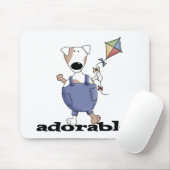 TAPIS DE SOURIS CHIEN ADORABLE (Avec souris)