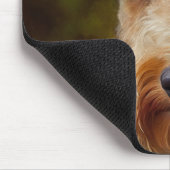Tapis De Souris chien airedale à la St. Patrick's Day (Coin)
