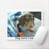 Tapis De Souris Chien allé mignon (Avec souris)