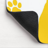 Tapis De Souris Chien assis sur (Coin)