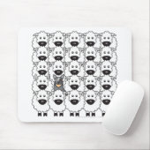 Tapis De Souris Chien australien de bétail chez les moutons (Avec souris)