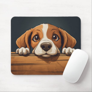 Tapis De Souris Chien Beagle de Peeking mignon