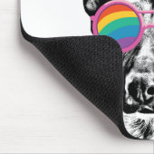 Tapis De Souris Chien berger allemand avec coeur Saint-Valentin (Coin)