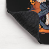 Tapis De Souris Chien Caniche Halloween (Coin)