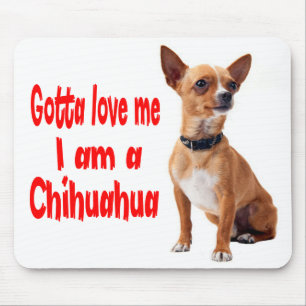 Tapis de souris chien canin Chihuahua Chien de amo