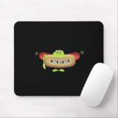TAPIS DE SOURIS CHIEN CHAUD (Avec souris)