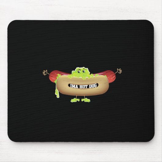 TAPIS DE SOURIS CHIEN CHAUD (Devant)