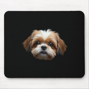 Tapis De Souris Chien Chih Chih Chih Chih Tzu Noir