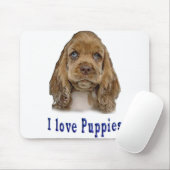 Tapis De Souris Chien chiot (Avec souris)