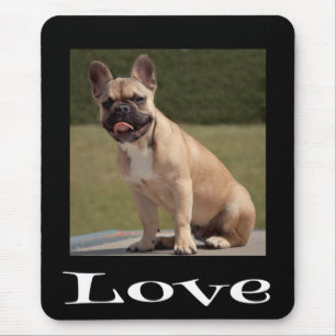 Tapis de souris Chien chiot Bouledogue français No