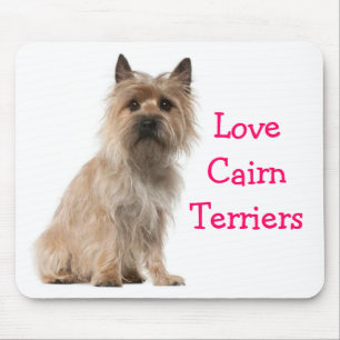 Tapis de souris Chien chiot Cairn Terrier
