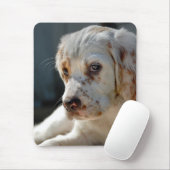 Tapis De Souris Chien chiot espagnol (Avec souris)