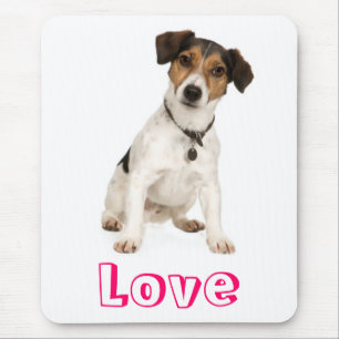 Tapis de souris Chien chiot Jack Russell Terrier A