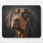 Tapis De Souris Chien Coonhound (Devant)