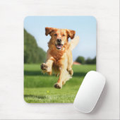Tapis De Souris Chien courant drôle (Avec souris)